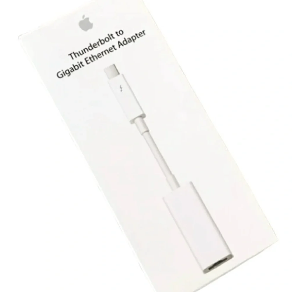 Thunderbolt-to-Gigabit Ethernet Adapter, Apple, New/Opened